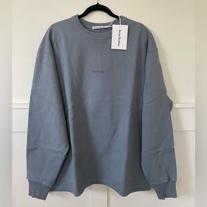 Acne Studios - logo-print cotton sweatshirt (NWT)
